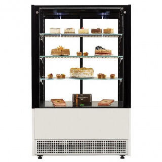 Витрина холодильная кондитерская Elegia Quadro К 1000 (9010/9005)